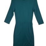Topshop Sukienka Damska Zielona Elegancka XS 34 EU