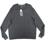 Burton Menswear Sweter Męski Szary Elegancki XXL 44 EU