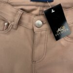Bogner Beżowe Spodnie Damskie Slim Fit - zdjęcie 2