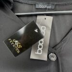 Boohoo Czarna Koszula Damska Rozkroszowana 4XL 48 EU - zdjęcie 2