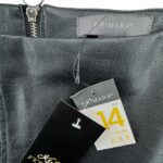 Primark Damska Spódnica Mini Skórzana Czarna XL 42 EU - zdjęcie 2