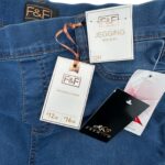 FF Damskie Jegginsy Mid Rise Niebieskie L 40 EU - zdjęcie 2