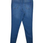 FF Damskie Jegginsy Mid Rise Niebieskie L 40 EU - zdjęcie 3