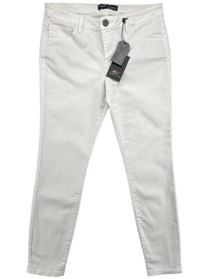 Arizona Damskie Jeansy Slim Fit Białe 48 EU L XL - zdjęcie 1