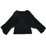 River Island Damska Bluzka Elegancka Czarna M 38 EU - zdjęcie 3