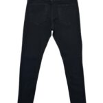 Jeansy Męskie Slim Fit Streetwear Czarne M W30 EU - zdjęcie 2