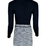 Select Sukienka Czarna Wiskoza S 36 EU - zdjęcie 2