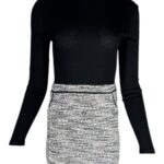 Select Sukienka Czarna Wiskoza S 36 EU