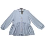 Primark Bluzka Damska Niebieska Elegancka M 38 EU - zdjęcie 1