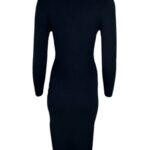 Kangol x HM Sukienka Czarna Dopasowana Swetrowa S 36 EU - zdjęcie 3