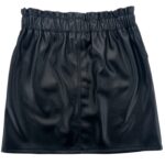 Primark Spódniczka Młodzieżowa Skórzana Czarna 12 13 Lat 158 CM - zdjęcie 3