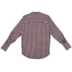 HM Koszula Damska Biała W Bordowe Paski S 36 EU - zdjęcie 3