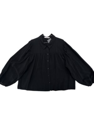 Tu Bluzka Koszulowa Czarna 4XL 48 EU - zdjęcie 1