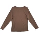George Bluzka Basic Brązowa Długi Rękaw 3XL 46 EU - zdjęcie 3