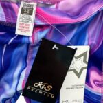 Dunnes Stores Legginsy Sportowe Dziewczęce Wzorzyste 104 110 CM 4 5 LAT - zdjęcie 2