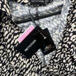 PrettyLittleThing Koszula Damska Czarna W Panterke XXS 32 EU - zdjęcie 2