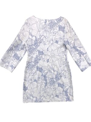 Monsoon Sukienka Elegancka Biało Niebieska XXL 44 EU - zdjęcie 3