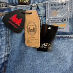 Osaka Tiger Jeansy Męskie Niebieskie 60 EU - zdjęcie 2