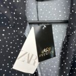 Zara Koszula Damska Czarna W Kropki XS 36 EU - zdjęcie 2