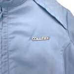 Collusion Kurtka Bikerowa Niebieska L 40 EU - zdjęcie 2