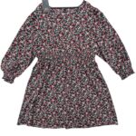 Sukienka Kwiatowa Z Długim Rękawem 4XL 48 EU - zdjęcie 1