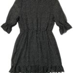 George Sukienka Czarna W Białe Groszki Z Falbanami 46 EU - zdjęcie 3