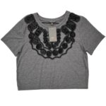 Topshop Bluzka Damska Ozdobna Aplikacja M 38 EU - zdjęcie 1