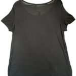 HM Bluzka Damska Besic Czarna Kieszonka M 38 EU - zdjęcie 3