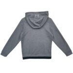 Under Armour Bluza Młodzieżowa Kaptur ColdGear YLG Szaro Czarna L - zdjęcie 3