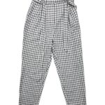 Primark Spodnie Eleganckie Krata Wysoki Stan S 36 EU - zdjęcie 1
