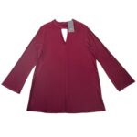 George Tunika Damska Bordowa XXXL 46 EU - zdjęcie 1