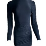 Boohoo Sukienka Damska Czarna Obcisła M 38 EU - zdjęcie 1