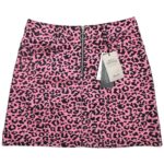 Denim Co Spódniczka Jeansowa Różowa Panterka S 36 EU - zdjęcie 1