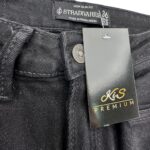 Stradivarius Jeansy Damskie Mom Fit Czarne S 36 EU - zdjęcie 2