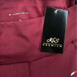 Tommy Sport Legginsy Damskie Bordowe M 38 EU - zdjęcie 3