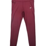 Tommy Sport Legginsy Damskie Bordowe M 38 EU - zdjęcie 1