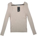 Primark Sweter Damski Beżowy L 40 EU