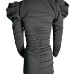 Misspap Czarna Sukienka Mini Bufiaste M 38 EU - zdjęcie 2