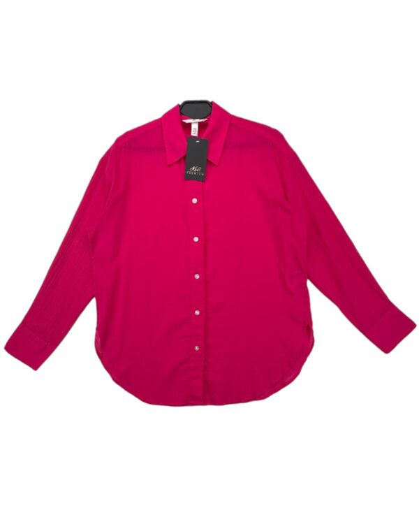 HM Różowa Koszula Bawełniana Długi Rękaw XS 36 EU