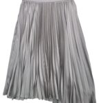 Paul Costelloe Plisowana Spódnica Szara Midi M 40 42 EU - zdjęcie 1