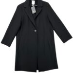 HM Płaszcz Damski Czarny Elegancki - zdjęcie 1