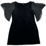 Dorothy Perkins Sukienka Aksamitna Czarna 46 EU - zdjęcie 3