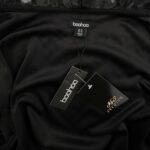 Boohoo Sukienka Czarna Tiulowe Rękawy W Grochy 46 EU - zdjęcie 3