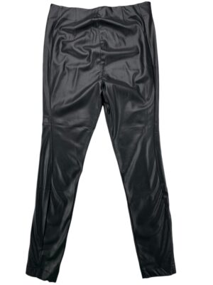 Next Damskie Legginsy Skórzane Czarne L 40 EU - zdjęcie 3