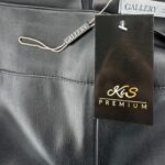 Gallery Damska Spódnica Skórzana Czarna L 40 EU - zdjęcie 2