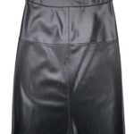 Gallery Damska Spódnica Skórzana Czarna L 40 EU - zdjęcie 1