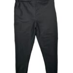 River Island Damskie Legginsy Skórzane Biker Czarny L 40 EU - zdjęcie 3