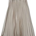 Belle Copine Beżowa Plisowana Spódnica One Size - zdjęcie 3