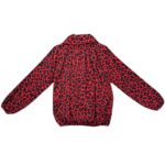 Blu Royal Kurtka Czerwona W Panterke - zdjęcie 2