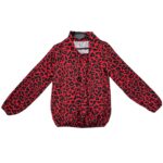 Blu Royal Kurtka Czerwona W Panterke - zdjęcie 1